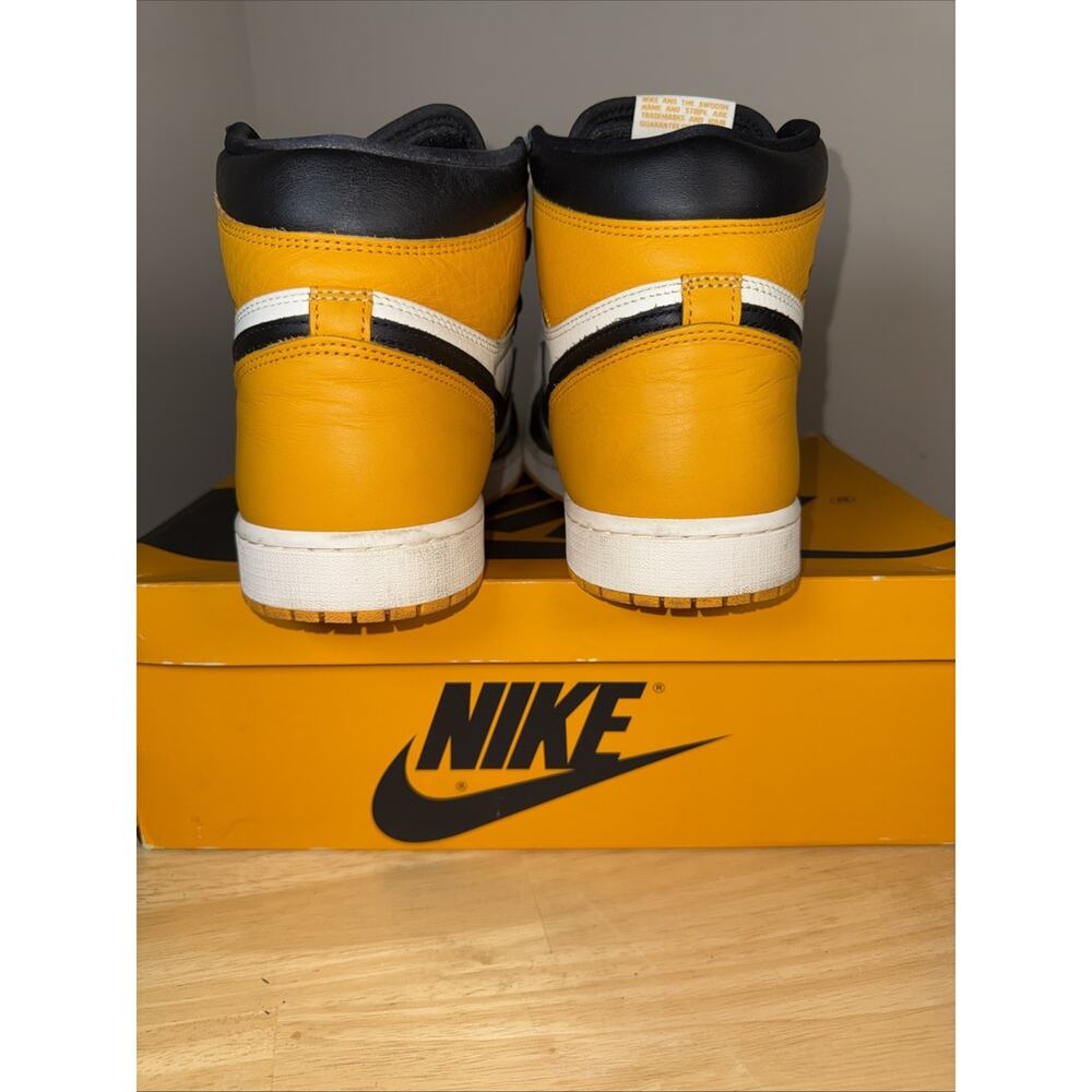 Size 13 - Jordan 1 Retro OG High Yellow Toe OG BOX lightly Used - Picture 8 of 11